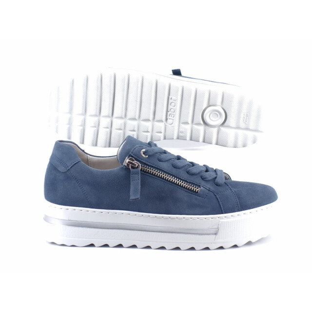 Gabor 66.498 Sneakers Blauw 66.498 large