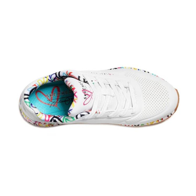 Skechers 155506 Uno - Loving Love Sneakers Wit 155506 Uno - Loving Love large