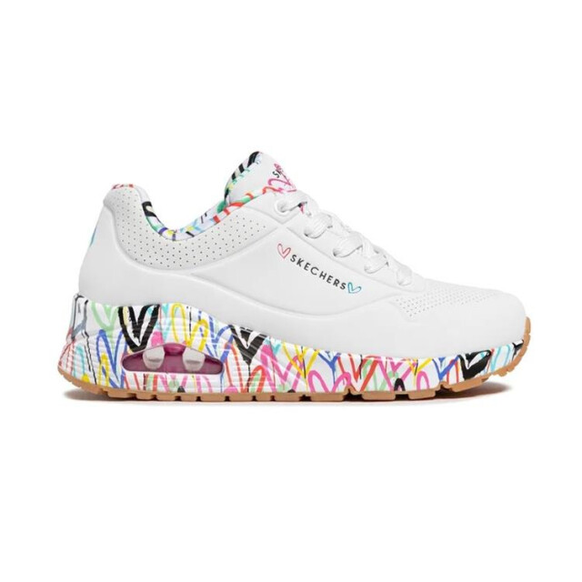 Skechers 155506 Uno - Loving Love Sneakers Wit 155506 Uno - Loving Love large