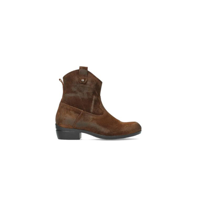 Wolky 00960 Finley Liverpool suede Enkellaarzen Bruin 00960 Finley Liverpool suede large