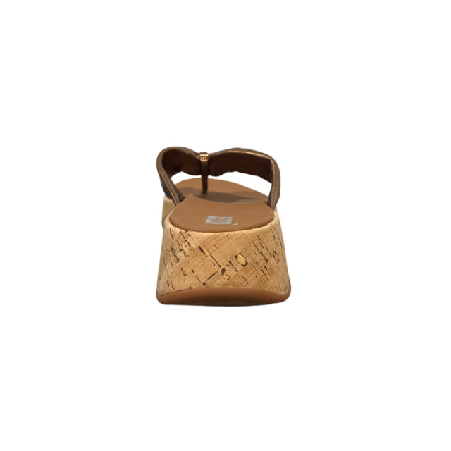 FitFlop F-mode leather-twist toe post F-Mode Leather-Twist Toe Post large