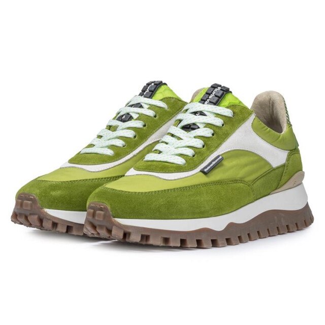 Floris van Bommel SFM-10157 Sneakers Groen SFM-10157 large