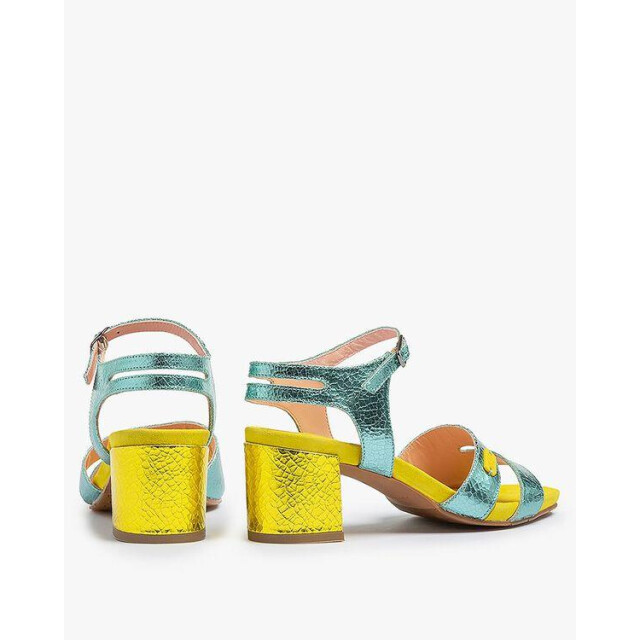 Floris van Bommel SFW-90075 Sandalen Geel SFW-90075 large