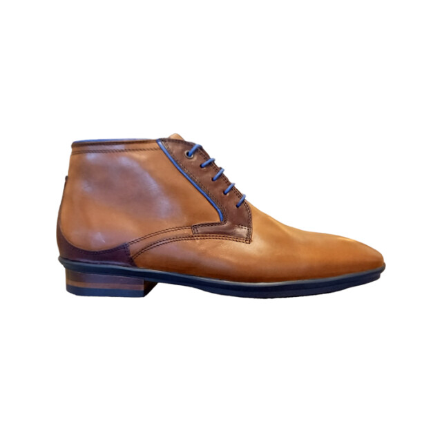 Floris van Bommel cognac glad veter Geklede schoenen Cognac cognac glad veter large