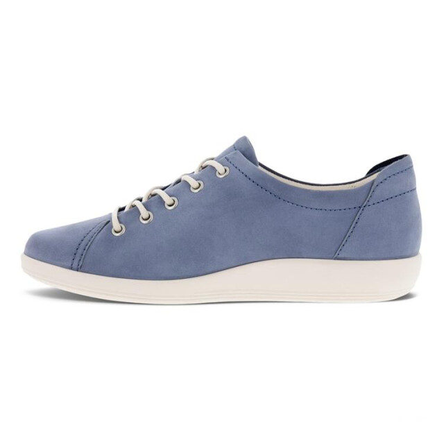 ECCO 206503 SOFT Veterschoenen Blauw 206503 SOFT large
