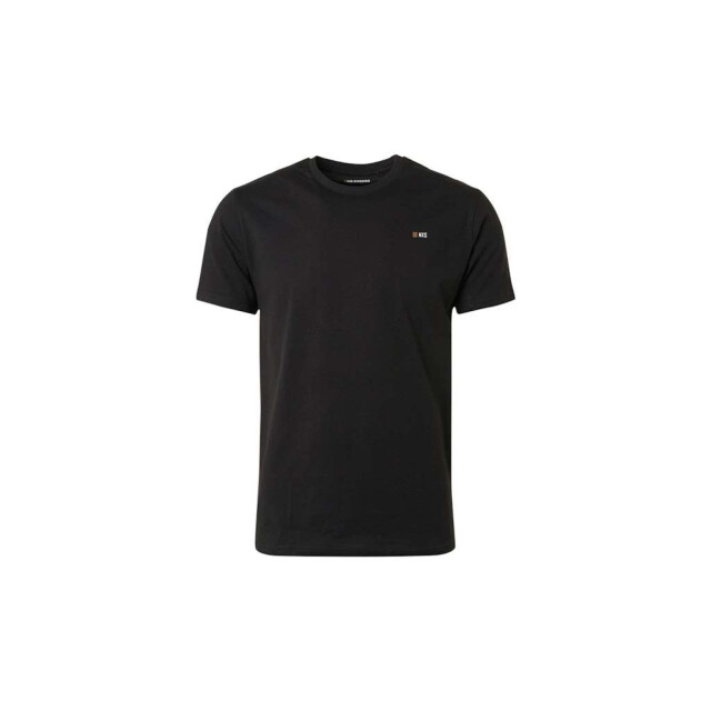 No Excess T-shirt crewneck solid basic black N3401D-020 large