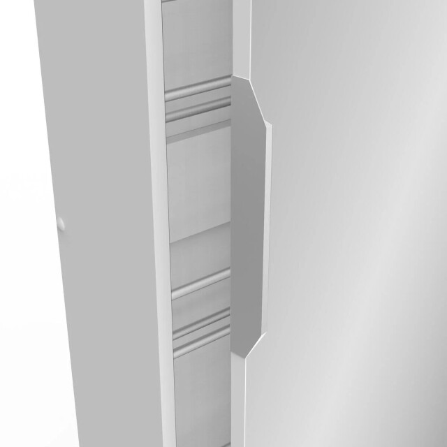 CaliCosy Schoenenkast 1 deur spiegel l50 cm zapatero 2937113 large