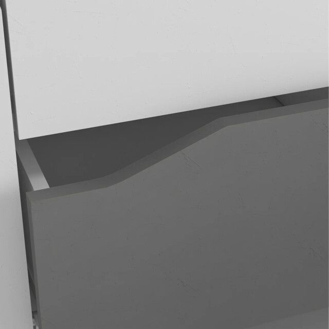 CaliCosy Kast 3 deuren 2 laden l88,9 cm wit en grijs genius 2932048 large
