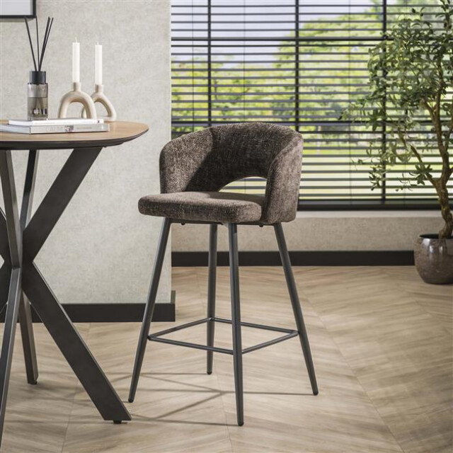 Hoyz barstoel boucle salon tissee cargo set van 2 3185997 large