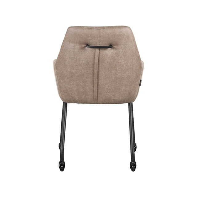 Label51 Eetkamerstoel lenny - micro suede set van 2 3183503 large