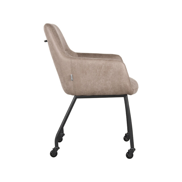 Label51 Eetkamerstoel lenny - micro suede set van 2 3183503 large