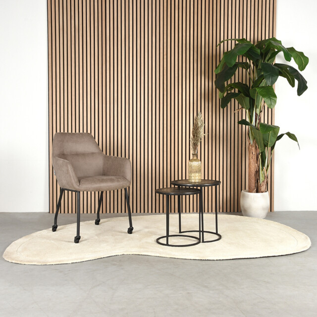 Label51 Eetkamerstoel lenny - micro suede set van 2 3183503 large