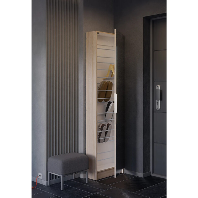 CaliCosy Schoenenkast 1 deur spiegel l50 cm zapatero 2937112 large