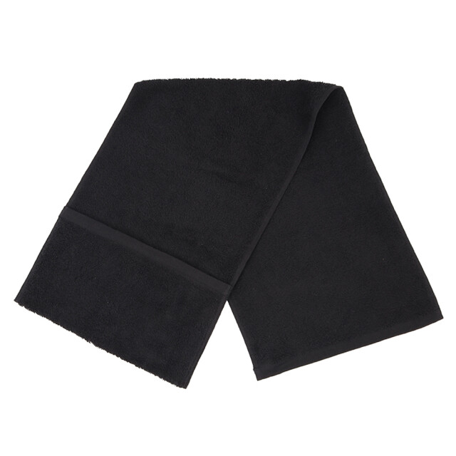 Towel City Zak gym towel UTLT3256_black large