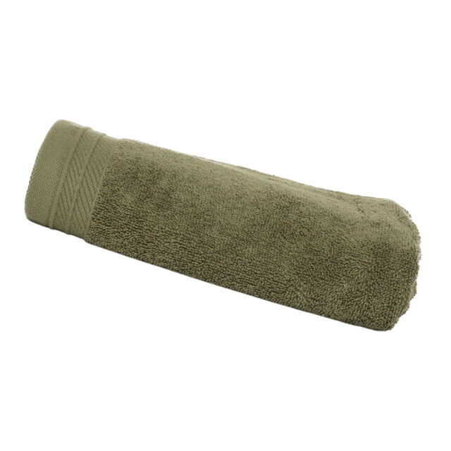 The One Towelling Effen biologische handdoek UTLT3556_olivegreen large