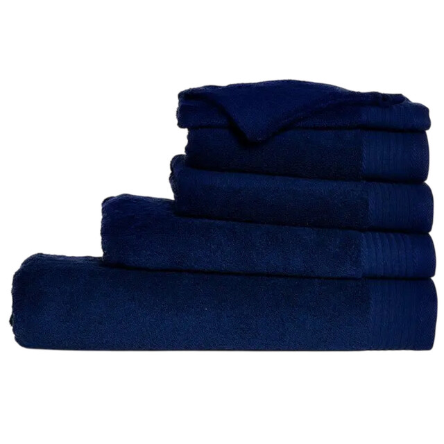 The One Towelling Luxe badhanddoek UTLT3860_navyblue large