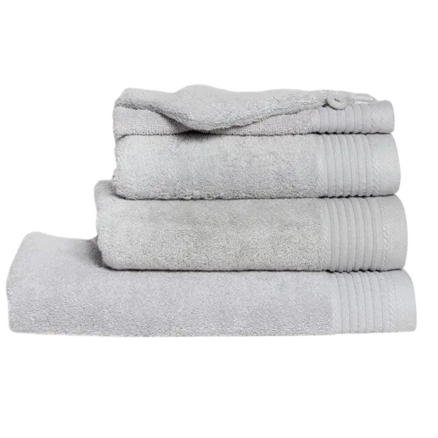 The One Towelling Luxe badhanddoek UTLT3860_silvergrey large