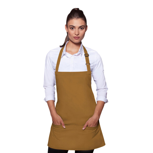 Karlowsky Damesschort met korte zakken UTFK2424_mustard large
