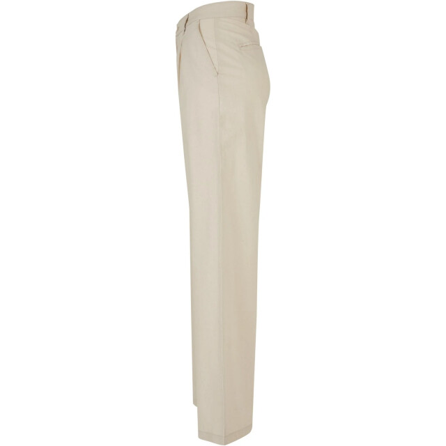 Urban Classics Dames linnen hoge wijde broek UTTN454_softseagrass large