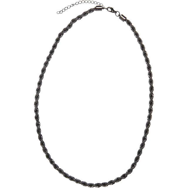 Urban Classics Charon verstrengelde halsketting UTTN569_gunmetal large