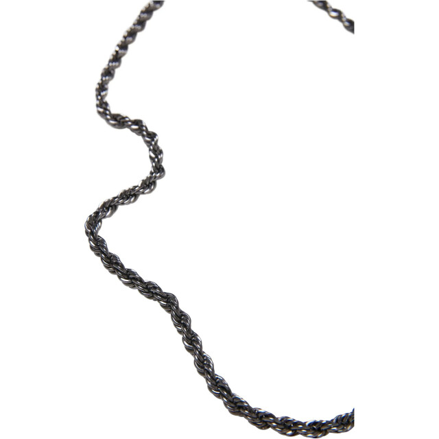 Urban Classics Charon verstrengelde halsketting UTTN569_gunmetal large