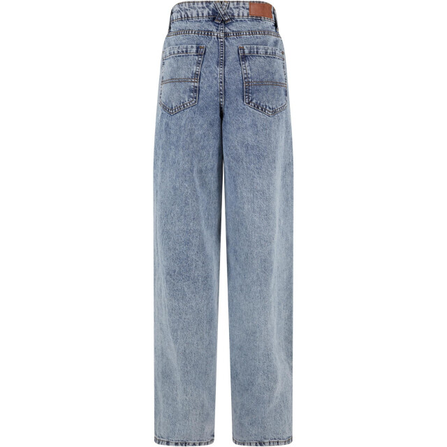 Urban Classics Dames wijd uitgesneden jeans UTTN601_tintedwashedlightblue large