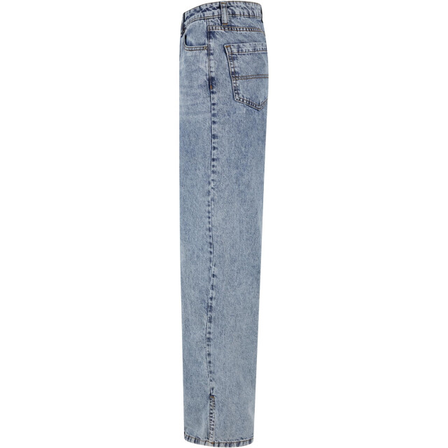 Urban Classics Dames wijd uitgesneden jeans UTTN601_tintedwashedlightblue large