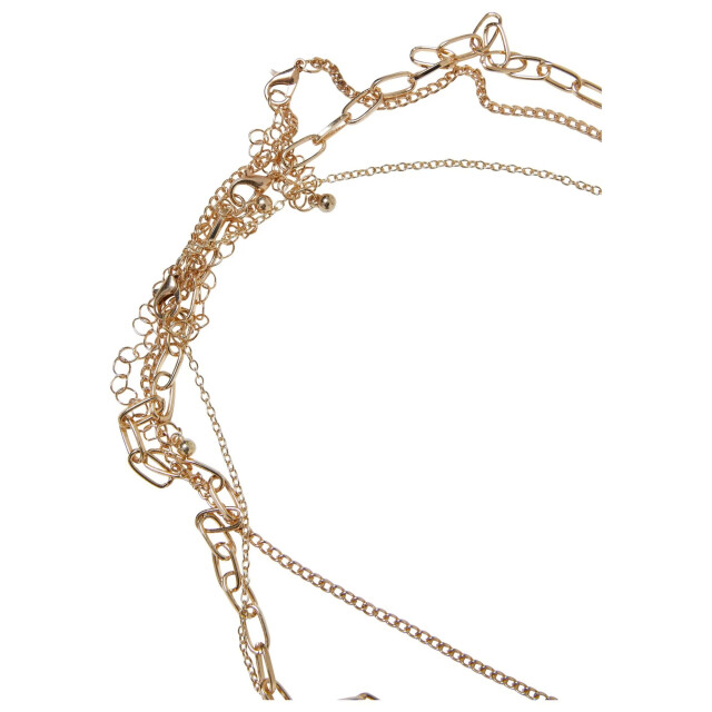 Urban Classics Kralen bloem gelaagde ketting (set van 3) UTTN759_gold large