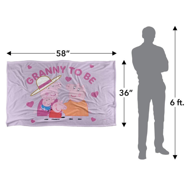 Peppa Pig Grootmoeders deken UTTV19293_white large