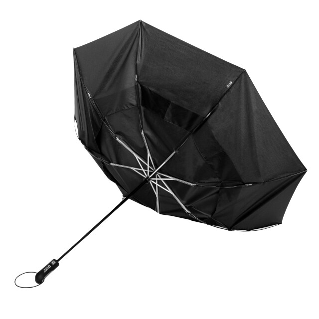 Swiss Peak Tornado storm bewust opvouwbare paraplu UTXD1082_black large