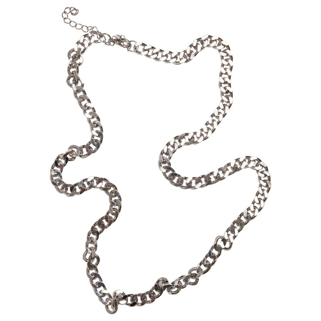 Urban Classics Basic lange halsketting UTTN152_silver large