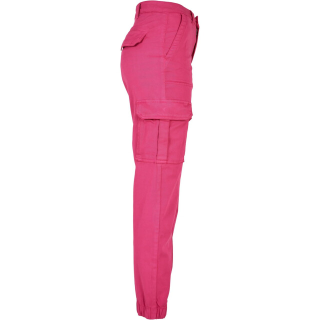 Urban Classics Dames utility twill broek UTTN1261_hibiscuspink large