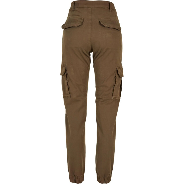 Urban Classics Dames utility twill broek UTTN1261_olive large