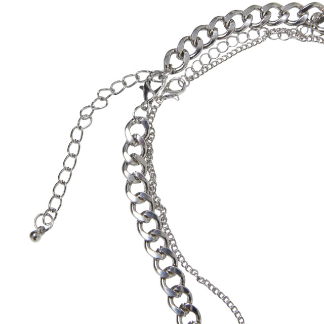 Urban Classics Peace kralenketting (set van 2) UTTN122_silver large