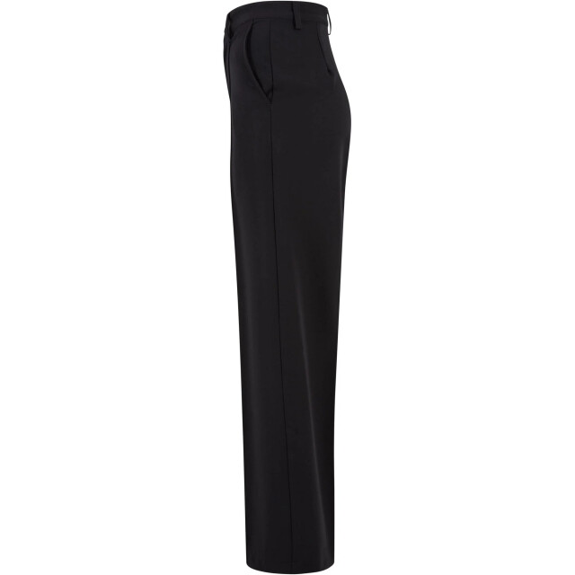 Urban Classics Dames wijd geplooide broek UTTN1231_black large