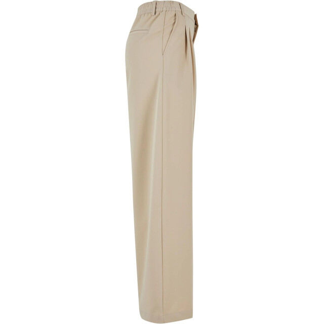 Urban Classics Dames plooi front wijde broek UTTN1175_wetsand large