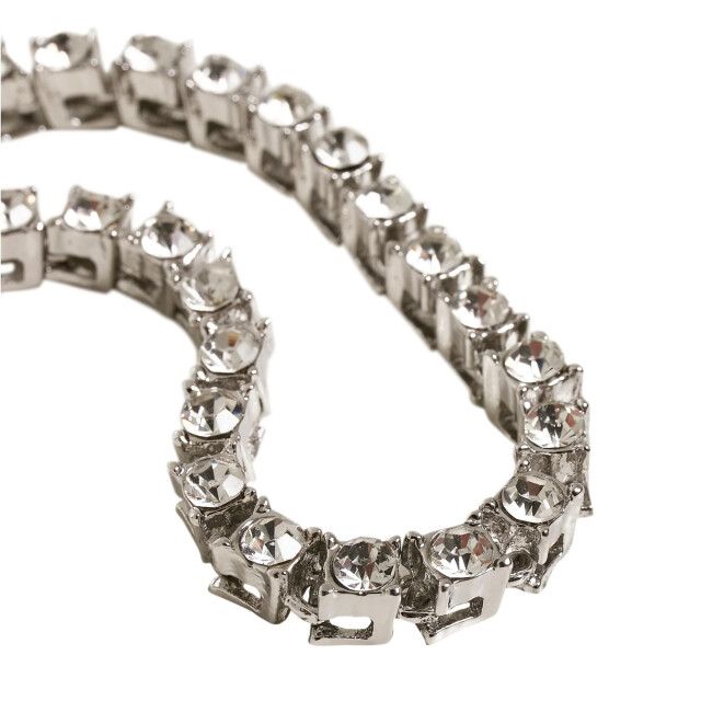 Urban Classics Ketting met korstjes UTTN109_silver large