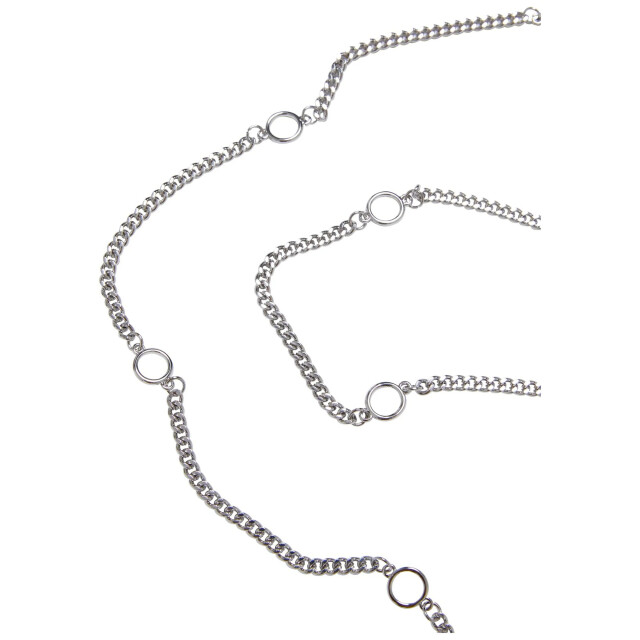 Urban Classics Universum kettingriem UTTN1190_silver large