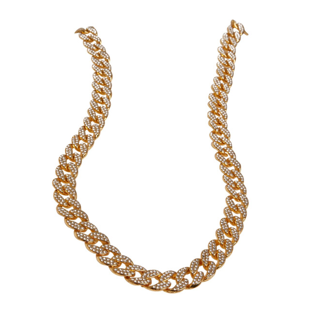 Urban Classics Zware ketting met korstjes UTTN108_gold large
