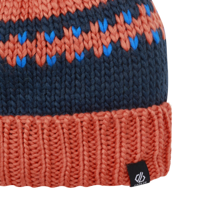Dare2b Kinder/kinder boffin ii bobble muts UTRG7923_orangerushmoonlightdenim large