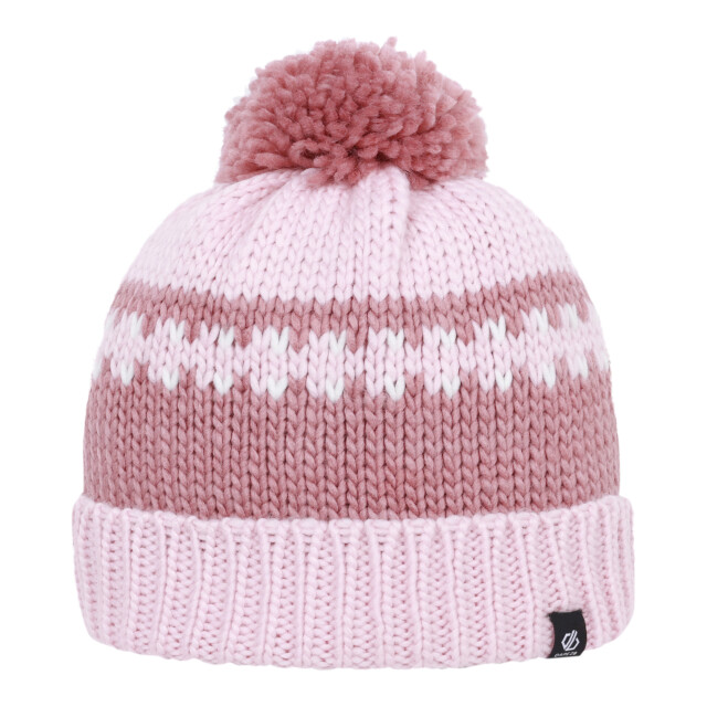 Dare2b Kinder/kinder boffin ii bobble muts UTRG7923_dustyrosecrystalrose large