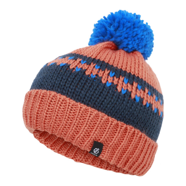 Dare2b Kinder/kinder boffin ii bobble muts UTRG7923_orangerushmoonlightdenim large