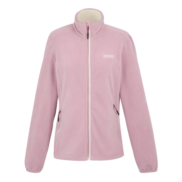 Regatta Dames floreo iv full zip fleece jas UTRG7390_lilas large
