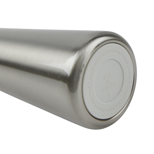 Vinga Erie gerecycleerde roestvrijstalen waterfles van 450 ml UTXD247_silver large