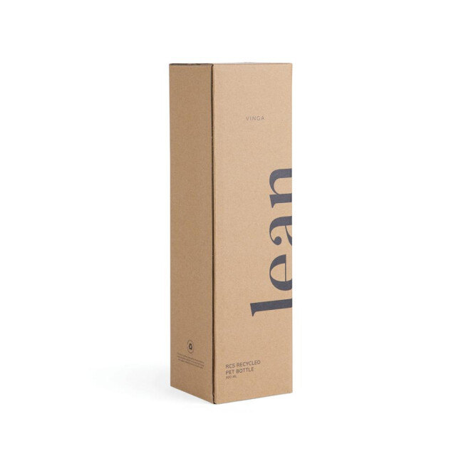 Vinga Magere gerecycleerde waterfles 800ml UTXD244_anthracite large