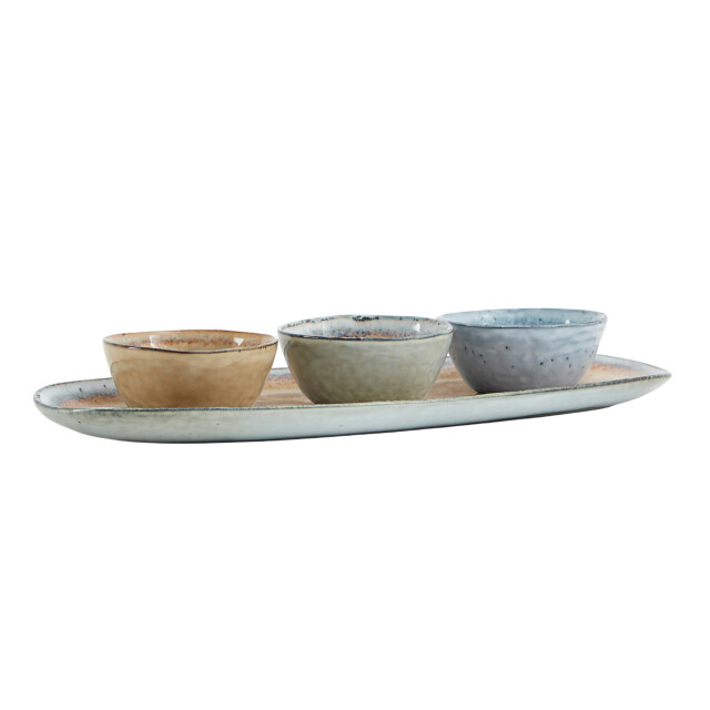 Vinga Nomimono serveerschaal-set UTXD408_beige large