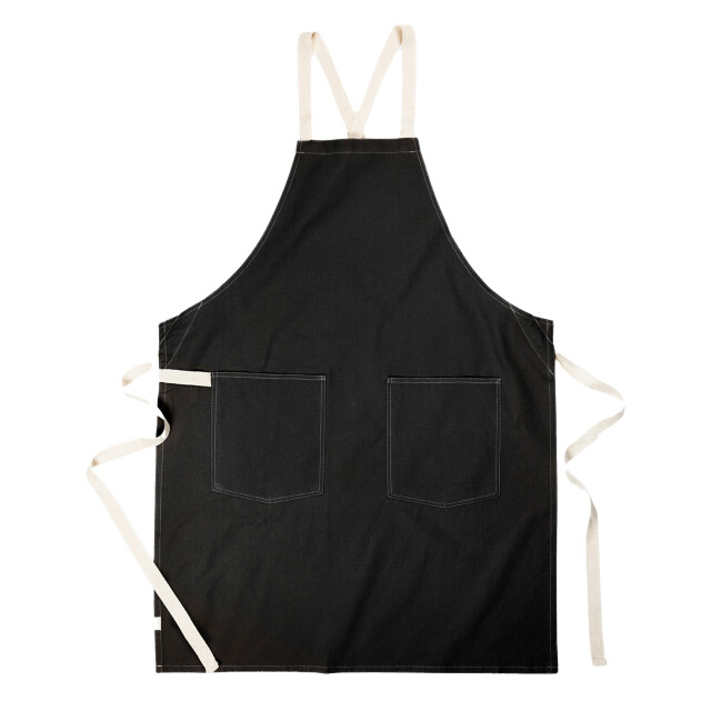 Vinga Sovano schort van gerecycled katoen UTXD615_black large