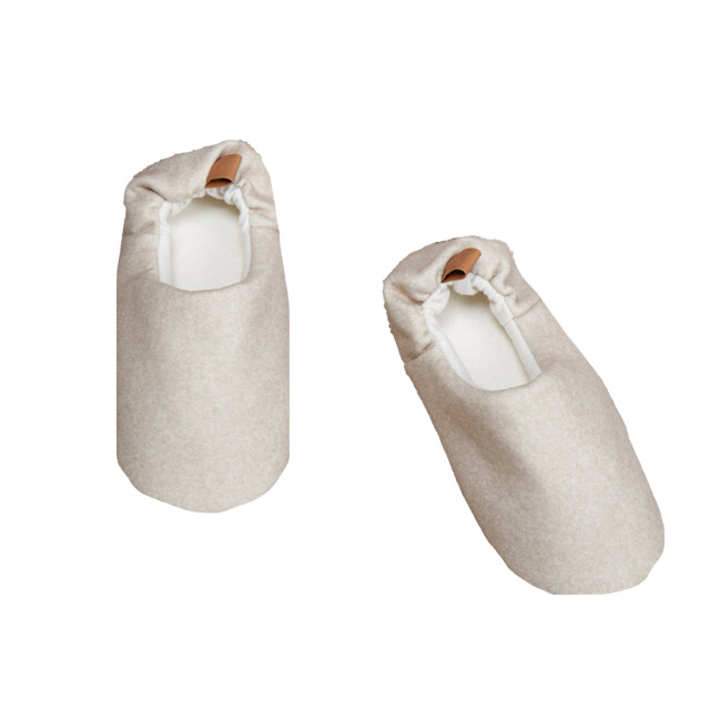 Vinga Volwassen uniseks moulton rpet pantoffels UTXD676_beige large