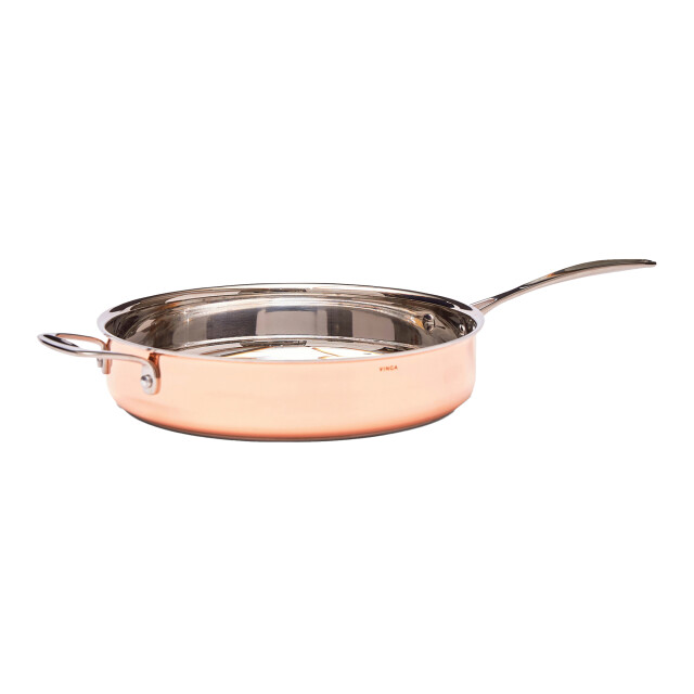 Vinga Baron koperen saute pan UTXD194_brown large