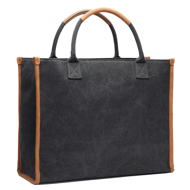 Vinga Bosler gerecycled canvas draagtas UTXD722_black large